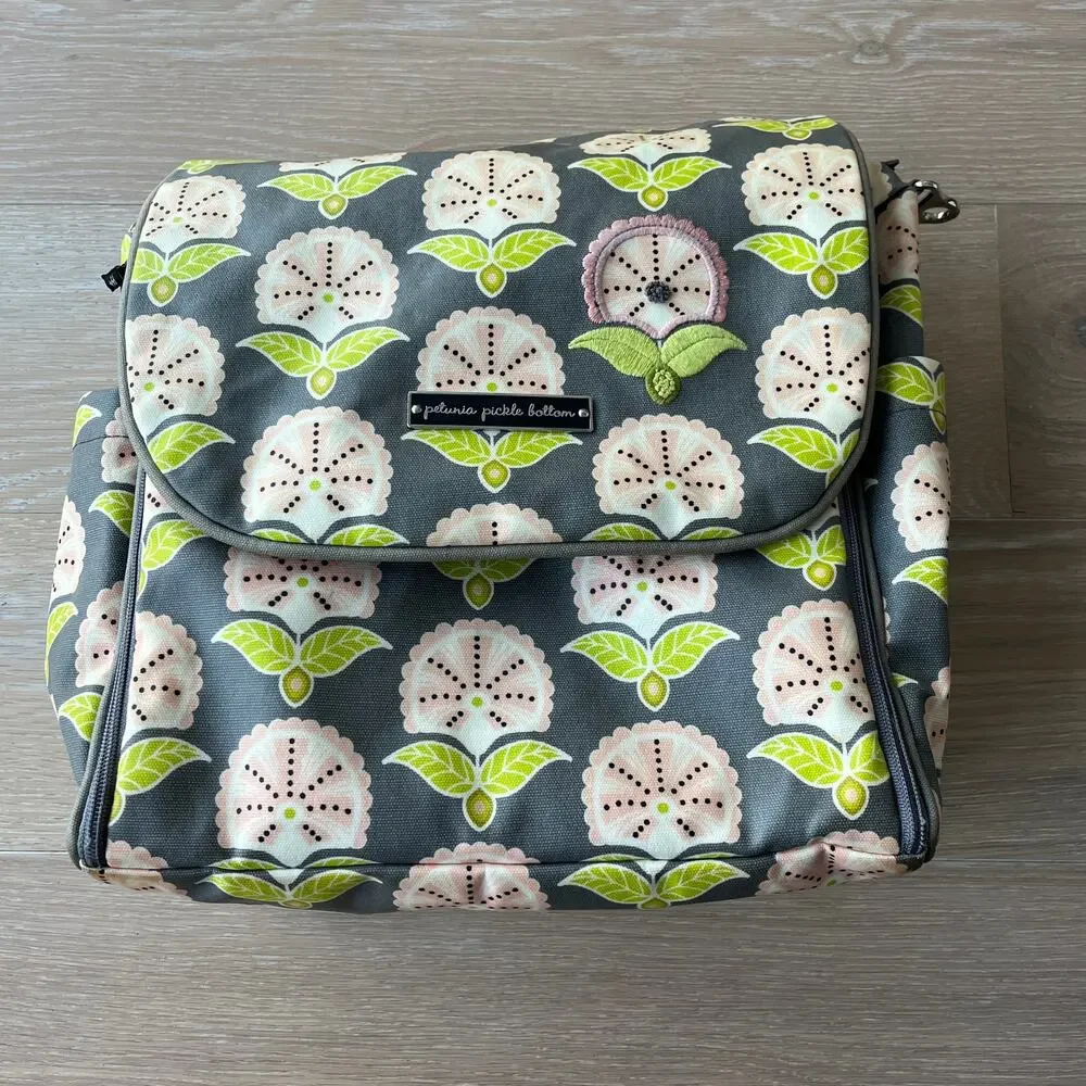 Petunia Pickle Bottom Abundance Boxy Backpack Convertible Diaper Bag